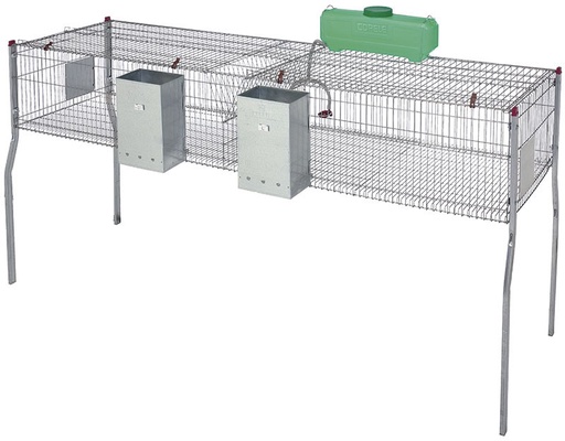 Jaula Conejos Penta 4 Suelo Metalico 2 Departamentos Jaula Conejos Penta 4 Suelo Metalico 2 Departamentos